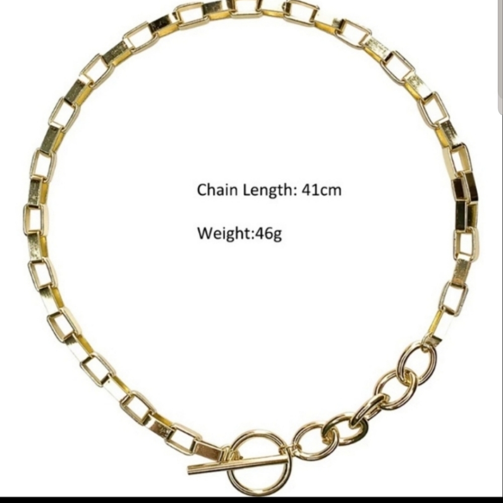 NEW Vintage necklace 18k Gold chain - Picture 6 of 6